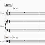 【Sibelius】複数のテンポ記号・リハーサルマークの表記設定方法